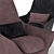 Elegant Ermes Vesta Chair 3D model small image 2