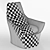 Elegant Ermes Vesta Chair 3D model small image 3