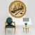 Timeless Chair Lamp: Elegant & Functional 3D model small image 2