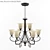 Elegant Sea Gull Chandelier "Del Plato 3D model small image 1