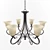 Sea Gull "Del Plato" Chandelier Collection 3D model small image 2