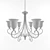 Sea Gull "Del Plato" Chandelier Collection 3D model small image 3