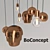 Elegant Lighting Fixtures: Pina Cona, Ball and Globe 3D model small image 1