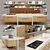 Luxury Kitchen: Arclinea Lignum et lapis 3D model small image 1