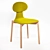  Modern Dining Chair 3D model small image 1