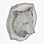 3D Bear Head Wall Decor 3D model small image 3