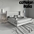 Cattelan Italia: Ludovic Bed, Radja Carpet, Sting Tables, Asia Lamps, Janeiro Magnum 3D model small image 3