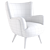 Carlo Mollino Armchair Pair 3D model small image 2