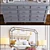 Clara Extra: Elegant Wood Dresser 3D model small image 2