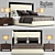Elegant Kenya Bed: Rugiano 3D model small image 1