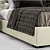 Elegant Kenya Bed: Rugiano 3D model small image 2