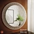 Elegant Milena Mirror 3D model small image 2