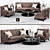  Elegant Enzo Collection: Luxurious Sofas & Armchairs 3D model small image 1