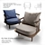 Elegantly Crafted Fly Chair SC10 3D model small image 1