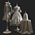 Title: Elegant Beauty and the Beast Costume 3D model small image 3