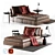 Exclusif Lounge: Elegant Comfort 3D model small image 1
