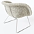 Cozy Woven Seat: Basket Chair 3D model small image 2