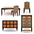 Fine House 6002 Series: Elegant Chinese Furniture 3D model small image 1