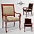 Monarch Executive Director Chair 3D model small image 1