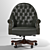 Sleek Carpaccio Armchair: Deluxe Design 3D model small image 2