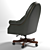 Sleek Carpaccio Armchair: Deluxe Design 3D model small image 3