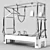 Ultimate Pilates Simulator: Reformer Cadillac Combo CRCC 3D model small image 2