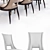 Elegant Seating & Chic Dining 3D model small image 1