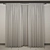 Straight Curtain & Voile 3D model small image 2