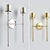 Elegant Brass Pendant Light 3D model small image 1