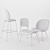  Versatile Upholstered Beetle Chair 3D model small image 3