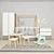 Bellamy Pinette Nursery Furniture Set 3D model small image 1