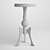 Garda Decor Magazine Table | Stylish & Compact 3D model small image 2