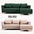 Blest TM Atari Corner Sofa 3D model small image 1