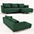 Blest TM Atari Corner Sofa 3D model small image 2