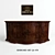 ARTE BROTTO Chest of Drawers: Elegant and Spacious 3D model small image 1