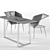 Natuzzi Rose Chair - Elegant and Comfortable 3D model small image 3