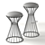 west elm Adelphi Stool: Modern and Versatile 3D model small image 3