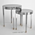 Garda Decor Glass Magazine Table - Elegant and Functional 3D model small image 1