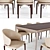 Wansheng Table and Chair Set 3D model small image 2