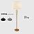 AERIN Bristol Floor Lamp: Elegant Illumination in 65" Height 3D model small image 1