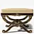 Elegant French Footstool by Century Furniture 3D model small image 1