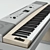 YAMAHA DGX620 Synthesizer: Powerful Sound, Compact Design! 3D model small image 2