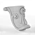 Handcrafted Carved Leg: Exquisite Woodwork 3D model small image 2