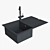 Franke Maris Fragranite Onyx Sink 3D model small image 2