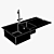 Franke Maris Sink: Onix Finish 3D model small image 3