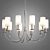 Elegant Mason Chandelier illuminates 3D model small image 1