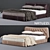 Elegant Natuzzi bedroom furniture 3D model small image 1