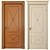 Elegant Legnoform Le Cifre Doors 3D model small image 2