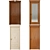 Le Cifre Classic Wooden Doors 3D model small image 1