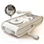 VinylVoyager: Portable Gramophone 3D model small image 3